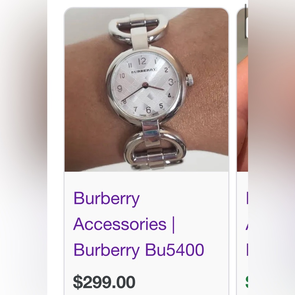 Burberry BU5405 white Ladies Watch. - Picture 12 of 12